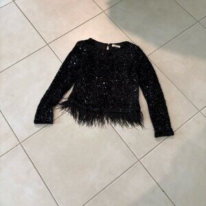 Never worn medium in tempo shirt sequin 970